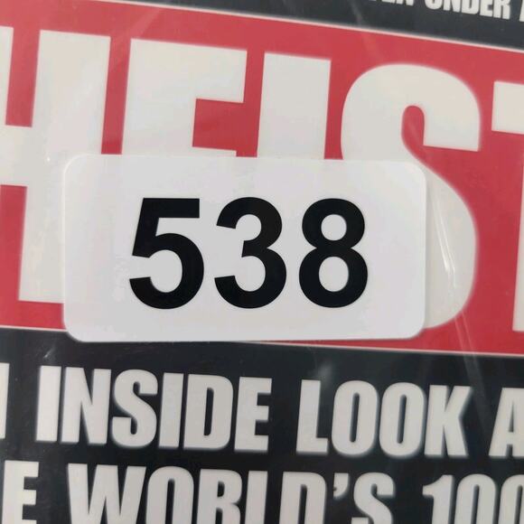 Heist An Inside Look at the Worlds 100 Greatest Heists Cons Caper Book Hardcover - Picture 14 of 14